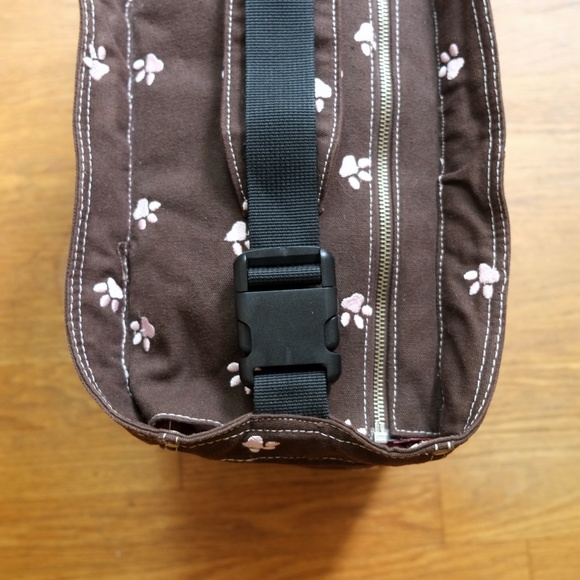 Brody Bags Brown & Pink Small Pet Carrier Bag - Picture 4 of 7